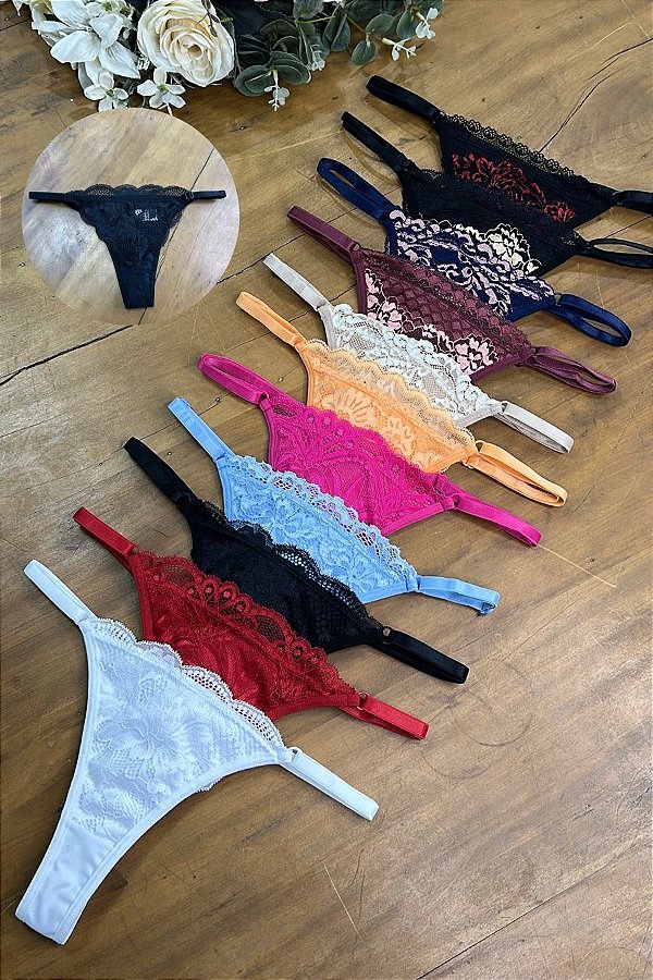 CALCINHA FIO BORBOLETA