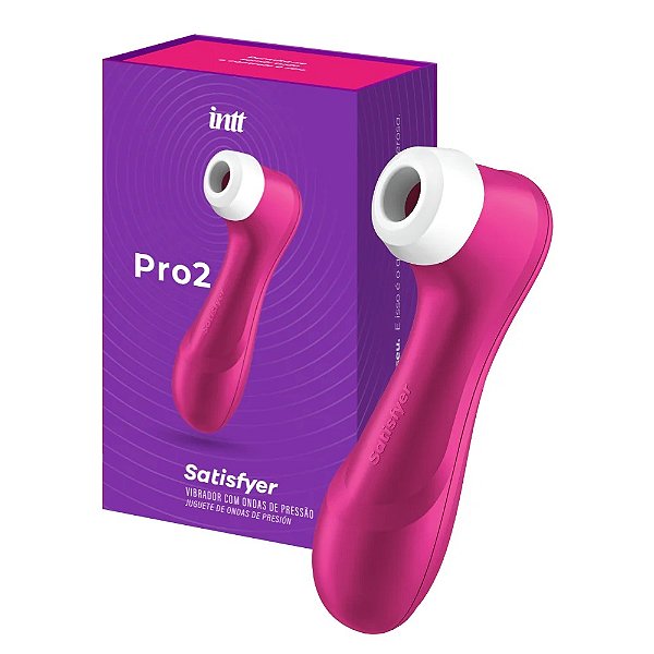 VIBRADOR SUGADOR SATISFYER PRO 2 INTT ROSA