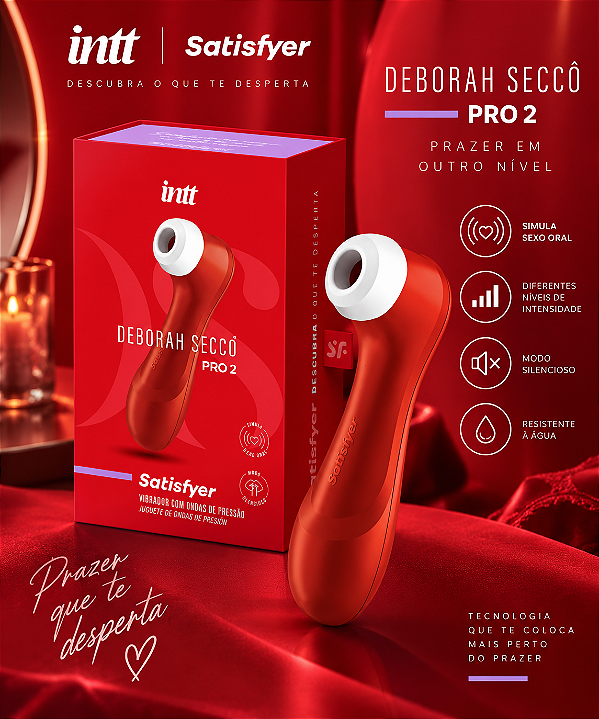 VIBRADOR SUGADOR DEBORAH SECCO SATISFYER PRO 2 INTT