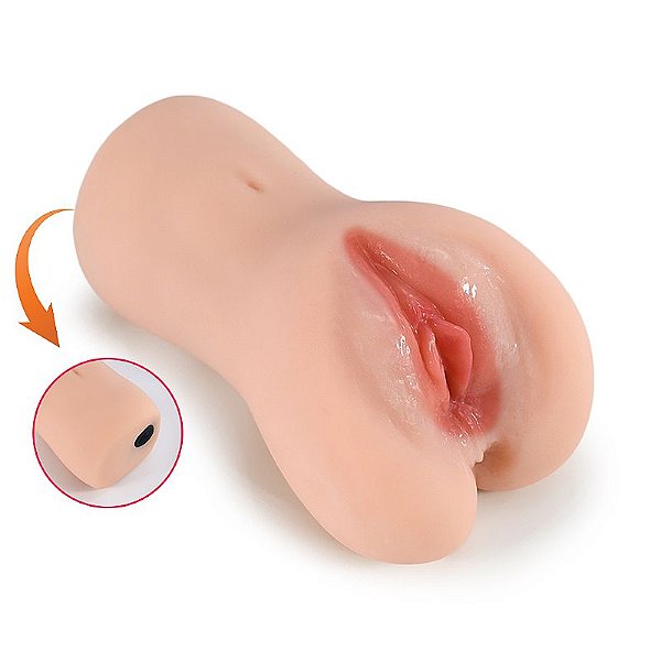 MASTURBADOR COM VAGINA E ÂNUS COM HÍMEN E VIBRADOR MARTINA