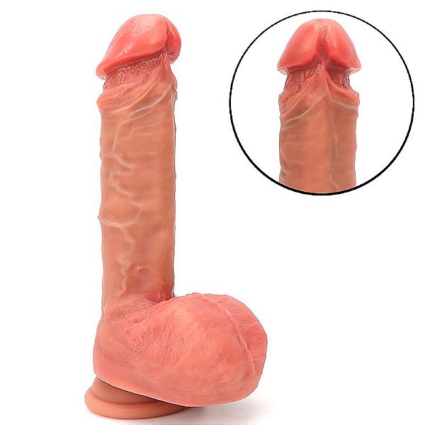 PÊNIS SUPER REALÍSTICO 20.5X4.0 SI