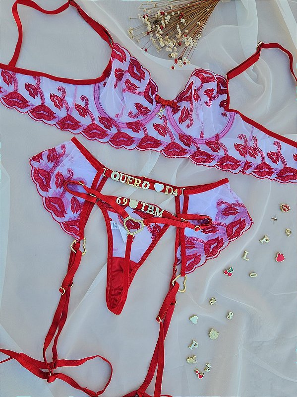 CONJUNTO PERSONALIZAVEL JOGADA DE MESTRE BOCÃO VERMELHO E BRANCO
