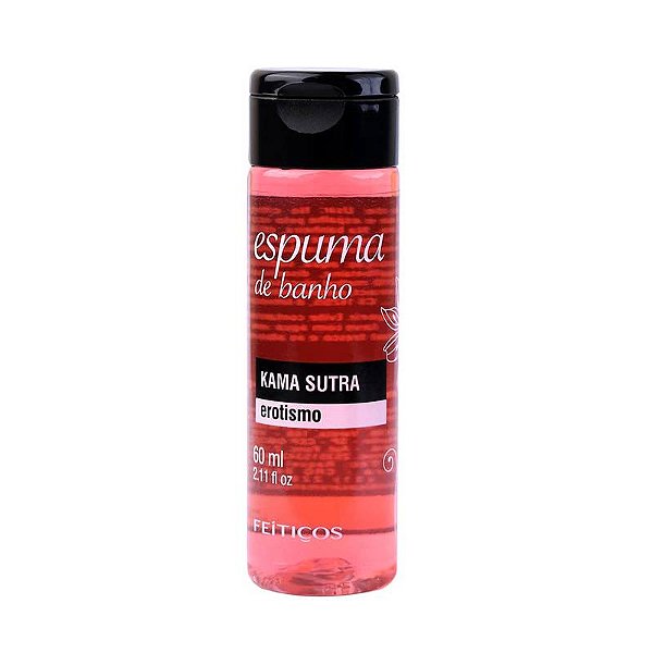 ESPUMA DE BANHO KAMA SUTRA - EROTISMO 60ML FEITIÇOS