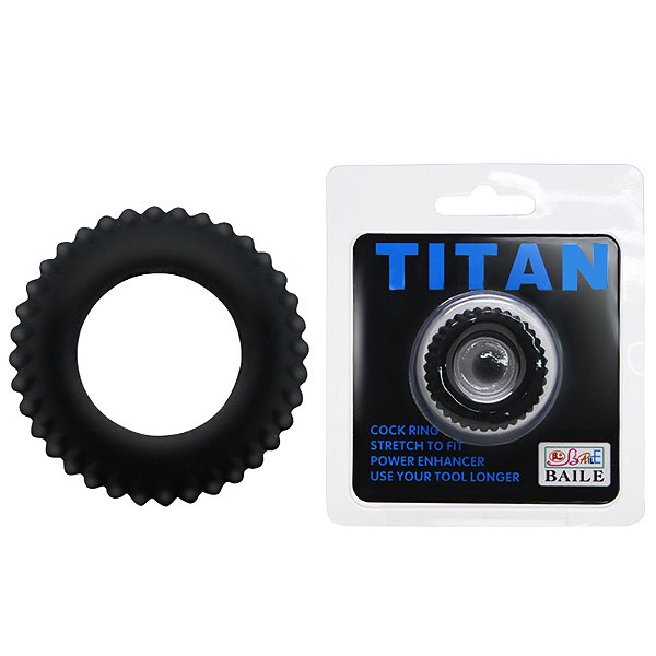 ANEL PENIANO COM TEXTURA ANELAR TITAN BAILE