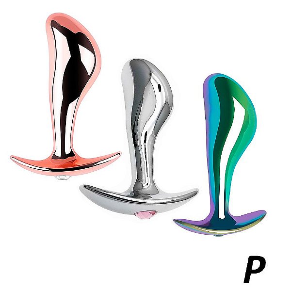 PLUG ANAL CURVO DK PEQUENO METAL SI