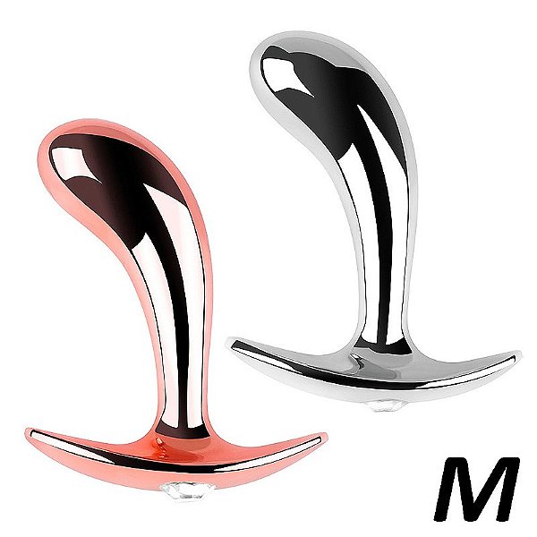 PLUG ANAL CURVO MEDIO METAL SI