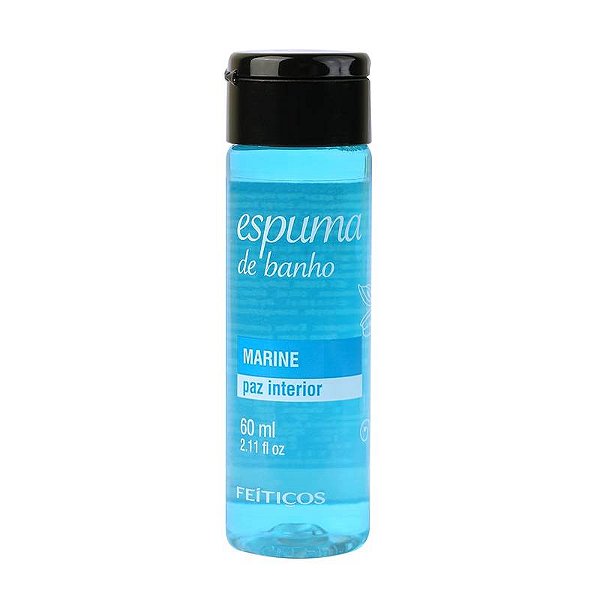 ESPUMA DE BANHO MARINE - PAZ INTERIRO 60ML FEITIÇOS
