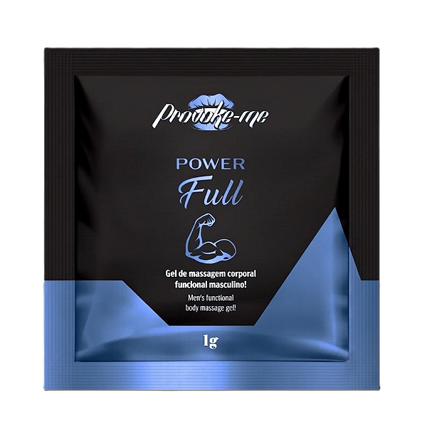 GEL FUNCIONAL MASCULINO POWER FULL SACHÊ 1G PROVOKE-ME