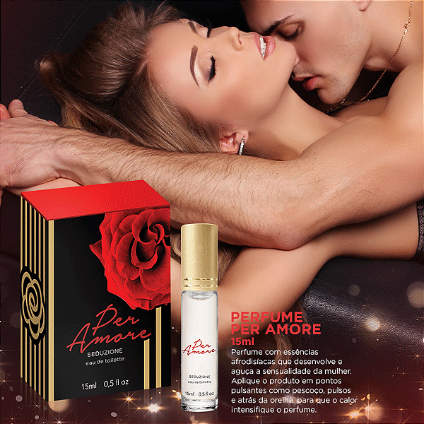 PERFUME AFRODISÍACO SEDUZIONE PER AMORE 15ML INTT