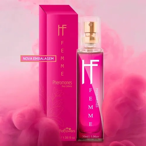 DEO COLÔNIA PHEROMONES HF FEMME 30ML HOT FLOWERS