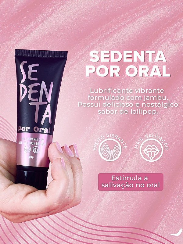 GEL COMESTIVEL VIBRANTE SEDENTA POR ORAL LOLLIPOP 50G PEPPER BLEND