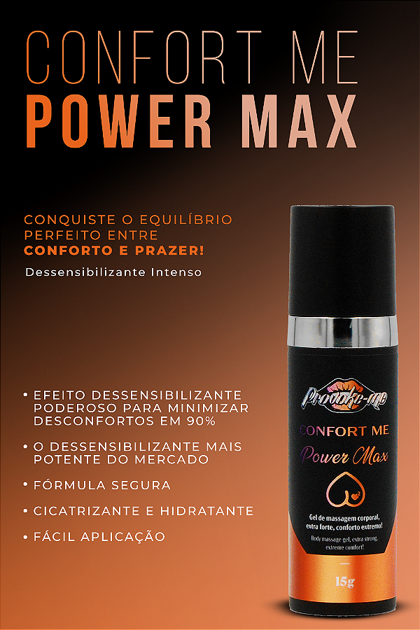 GEL DESSENSIBILIZANTE CONFORT ME POWER MAX 15G PROVOKE-ME