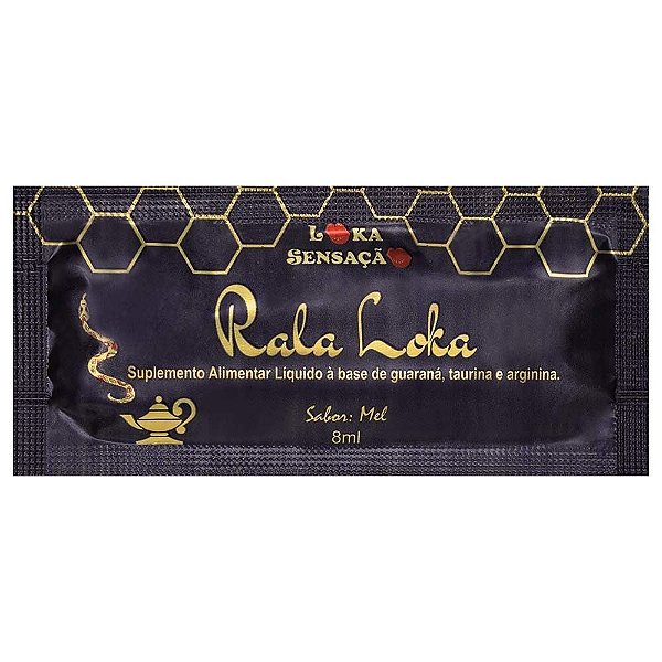 MELZINHO SUPLEMENTO ALIMENTAR LIQUIDO SACHÊ RALA LOKA 8ML LOKA SENSAÇÃO