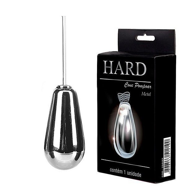 CONE VAGINAL DE METAL CROMADO 20G HARD