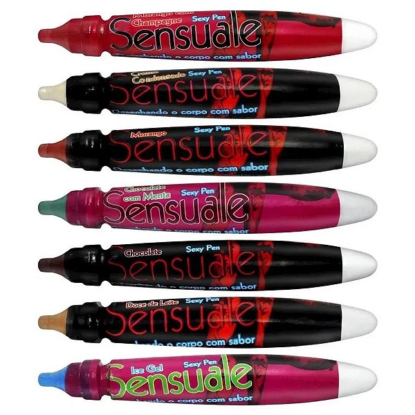 CANETA COMESTÍVEL SEXY PEN 20G SENSUALE