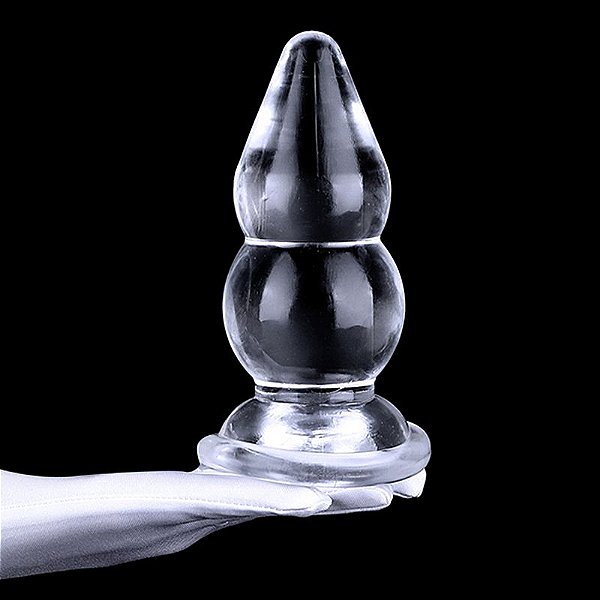 PLUG ANAL EM SILICONE ESCALONADO 16,0X10,0 CM SI