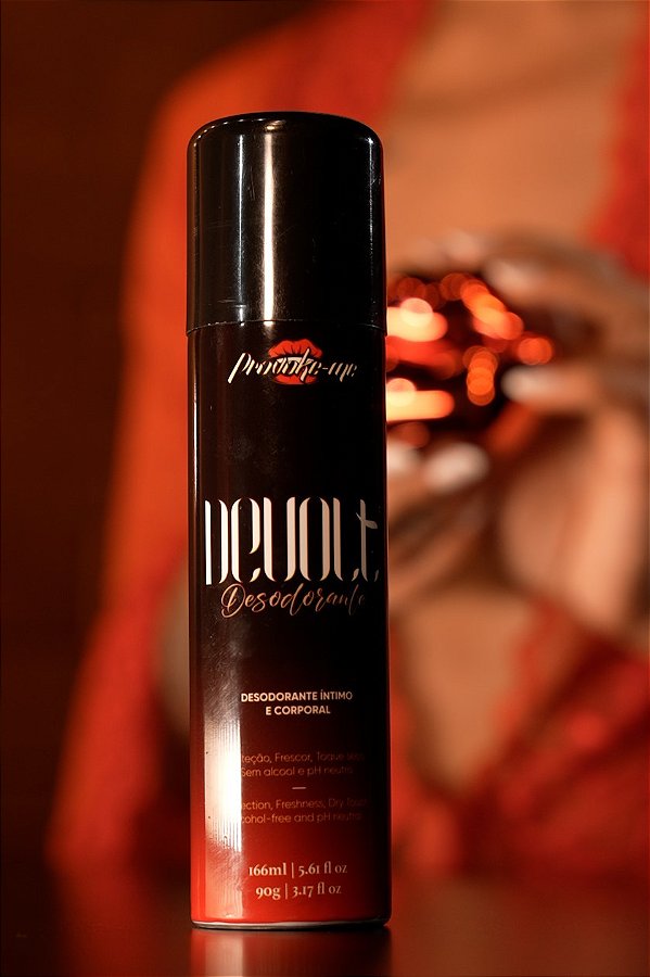 DESODORANTE ÍNTIMO E CORPORAL DEVOLT 166ML PROVOKE-ME