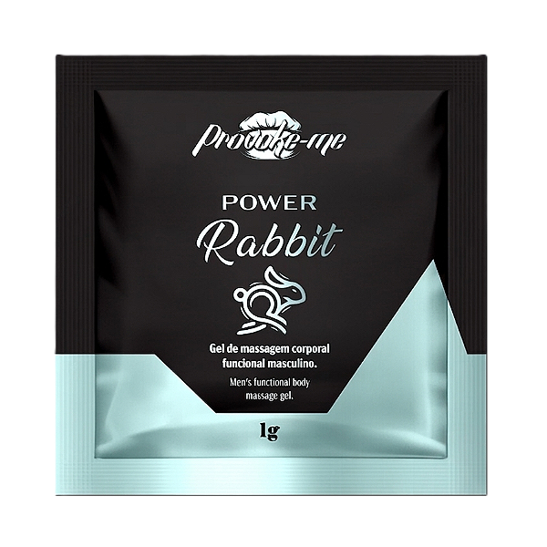 GEL POTENCIALIZADOR POWER RABBIT SACHÊ 1G PROVOKE-ME