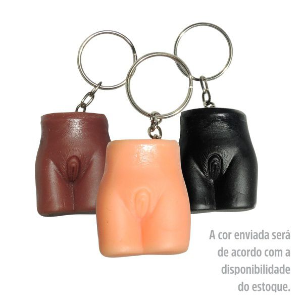 CHAVEIRO MINI CORPO - CORES SORTIDAS