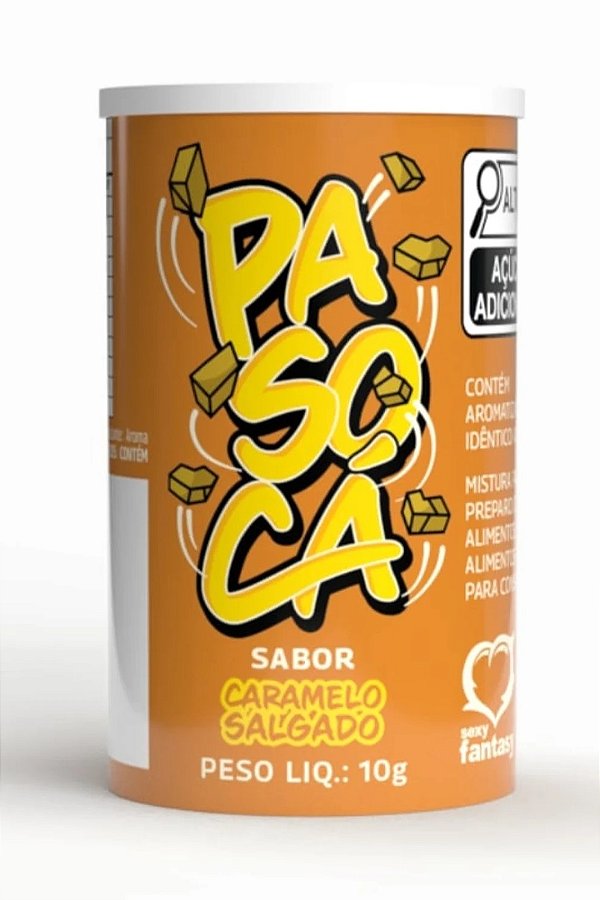 PÓ ESTIMULANTE PASOCÁ CARAMELO SALGADO 10G SEXY FANTASY