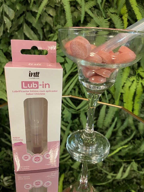 LUBRIFICANTE COM APLICADOR LUB-IN CHICHLETE 5G INTT WELLNESS
