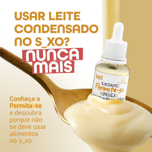 GEL EXCITANTE LEITE CONDENSADO ESQUENTA E VIBRA PERMITA-SE 15ML INTT