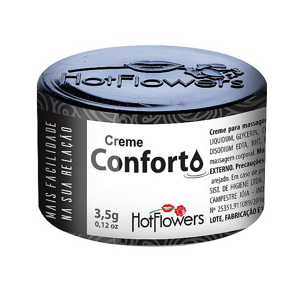 CREME EXCITANTE CONFORTO UNISSEX 3,5G HOT FLOWERS