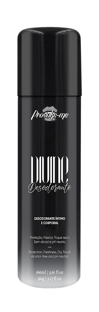 DESODORANTE ÍNTIMO E CORPORAL DIVINE 166ML PROVOKE-ME