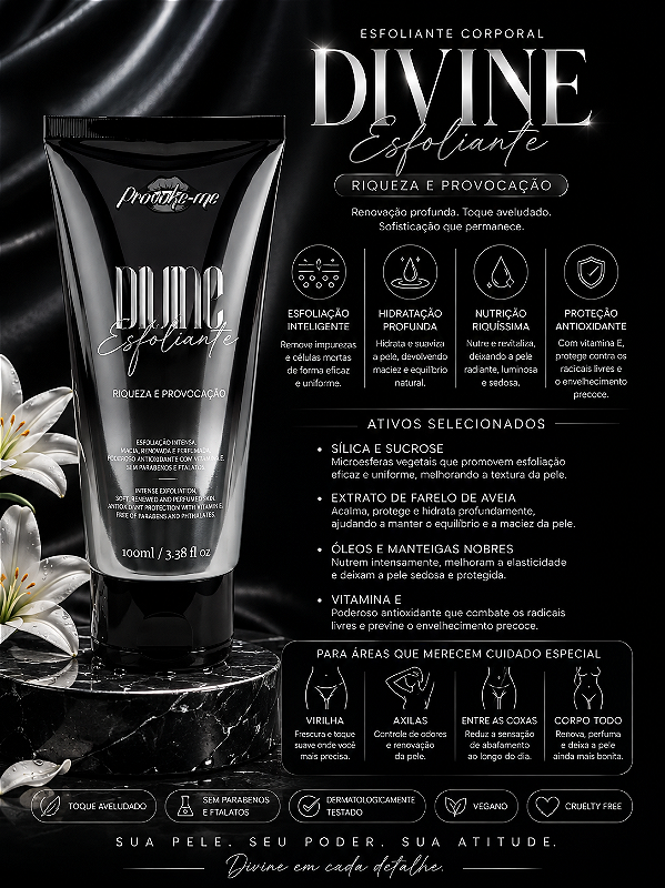 ESFOLIANTE CORPORAL DIVINE 100ML PROVOKE-ME