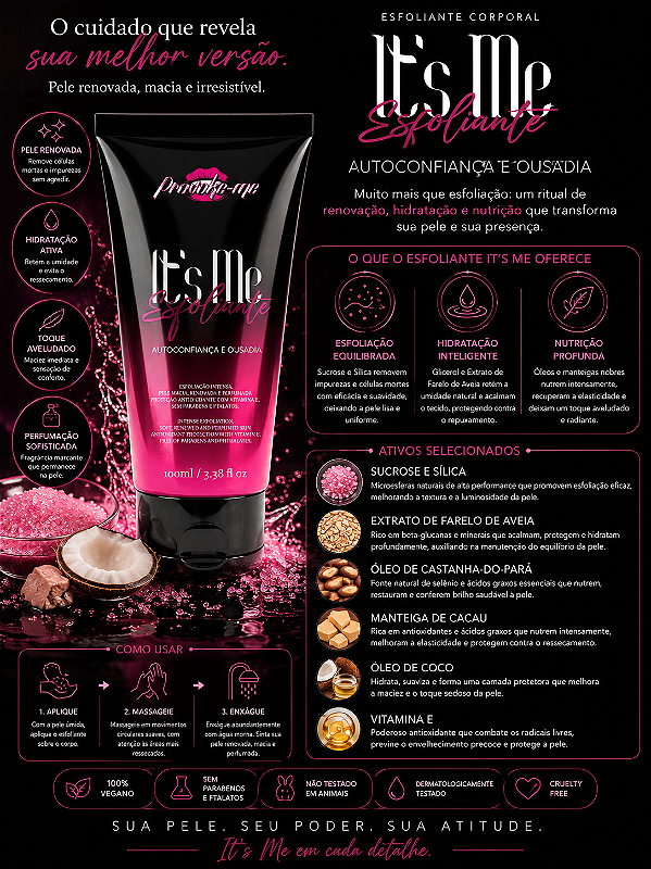 ESFOLIANTE CORPORAL IT'S ME 100ML PROVOKE-ME