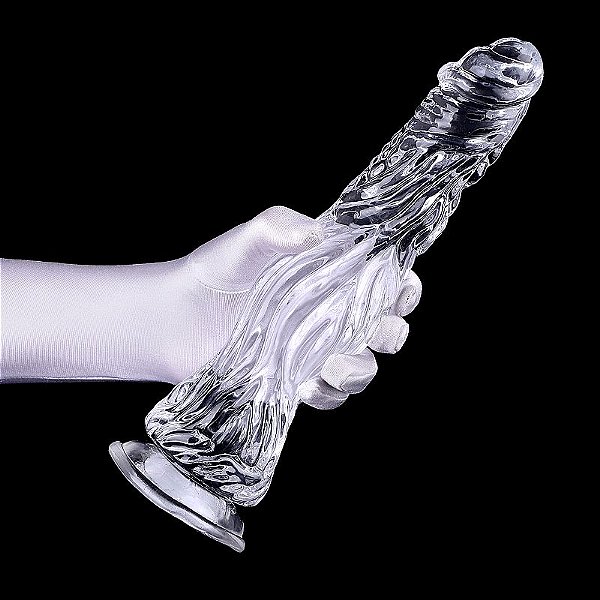 PLUG ANAL DILDO SILICONE COM VENTOSA 27,5 X 6,5 CM SI
