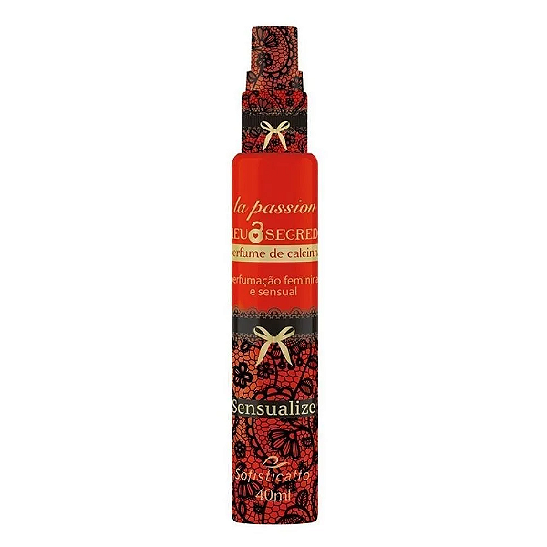 PERFUME DE CALCINHA SENSUALIZE 40ML SOFISTICATTO