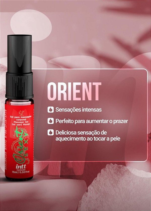 EXCITANTE UNISSEX ESQUENTA EM SPRAY ORIENT SEXY 15ML INTT