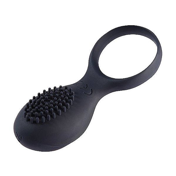 ANEL PENIANO COM VIBRO RECARREGAVL BRUSH COCK RING SI
