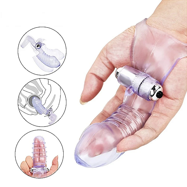 CAPA DEDAL VIBRADOR 10 VIBRAÇÕES