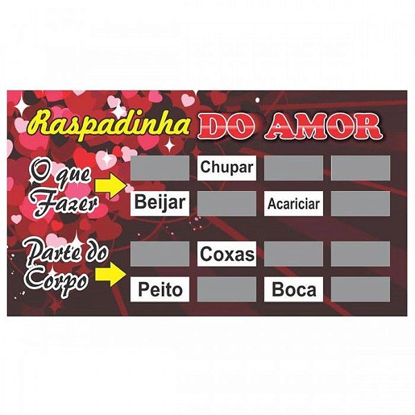 RASPADINHA DO AMOR