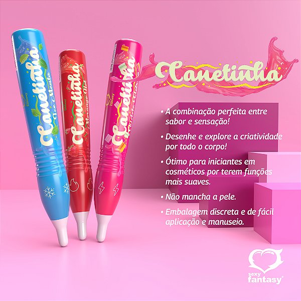 CANETINHA COM EFEITO ESTIMULANTE SEXY FANTASY