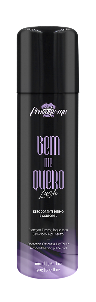 DESODORANTE ÍNTIMO E CORPORAL BEM ME QUERO LUSH 166ML PROVOKE-ME