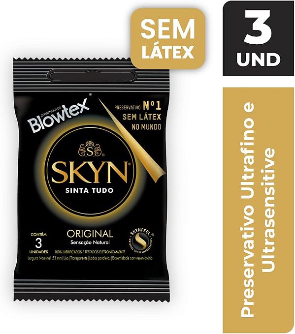 PRESERVATIVO SKYN ORIGINAL BLOWTEX 3UN