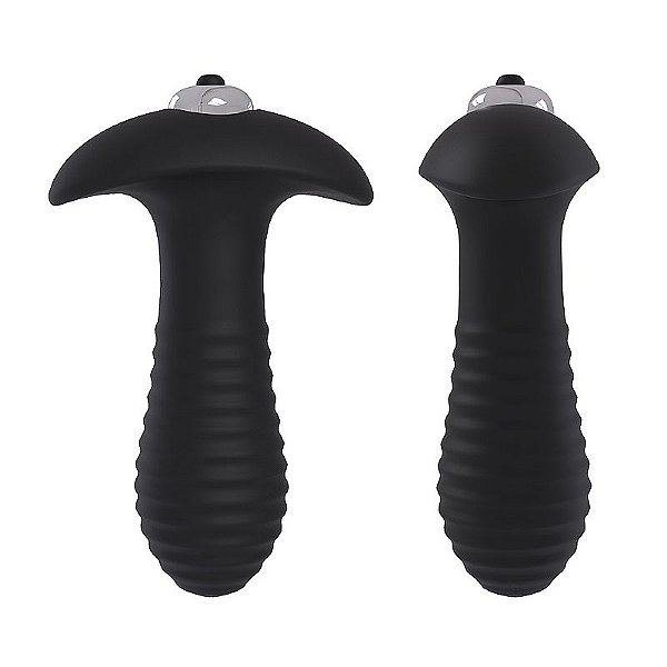 PLUG ANAL COM VIBRAÇÃO SPIRAL S-HANDE