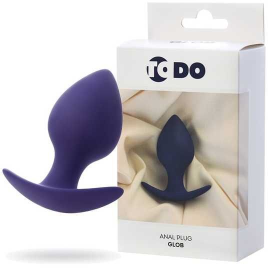 PLUG ANAL EM SILICONE COM PESO INTERNO INTT
