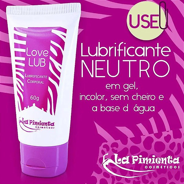 LUBRIFICANTE NEUTRO LOVE LUB 60G LA PIMIENTA