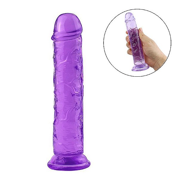 PÊNIS REALISTICO EM SILICONE COM VENTOSA 16,0X3,0 CM SI