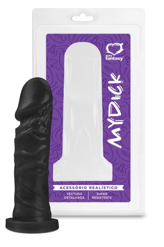 PÊNIS BLACK 15,3X4CM SEXY FANTASY