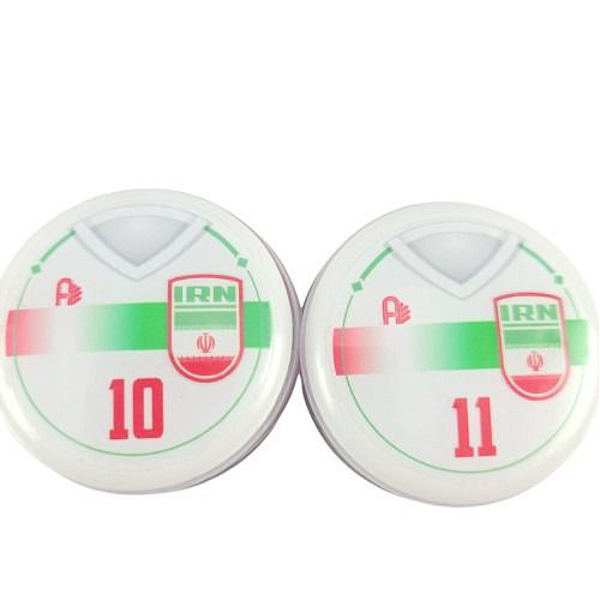 10 Botões Futebol de Botão - Vidrilha 45mm - Irã