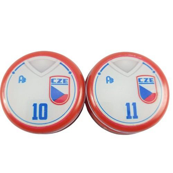 10 Botões Futebol de Botão - Vidrilha 45mm - Tchéquia-2