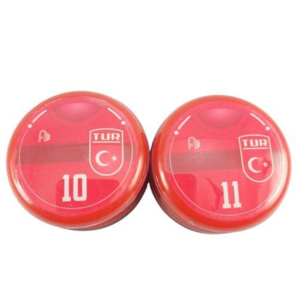 10 Botões Futebol de Botão - Vidrilha 45mm - Turquia