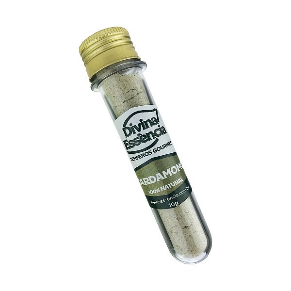 Tempero Cardamomo Gourmet Divina Essência Tubo 10g