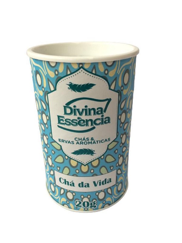 chá da vida na lata divina essência