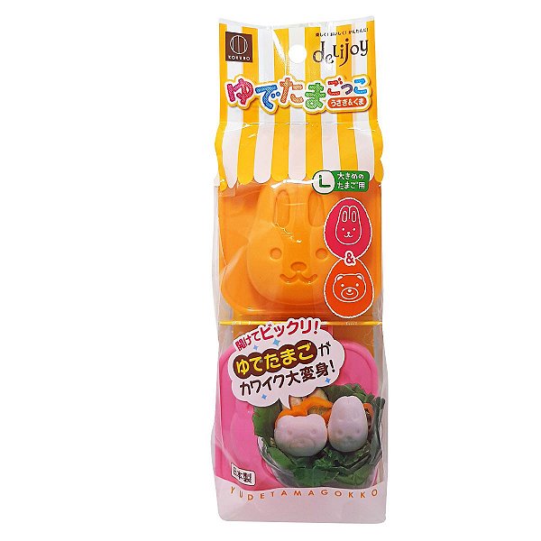 Forma Para Decorar Ovo Cozido Coelho E Urso Divertido Japão